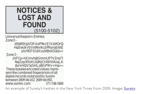 史上最古老的“区块链”，竟隐藏在1995年的《纽约时报》中？