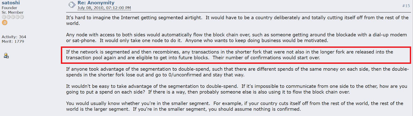 区块链分叉-节点共识的分歧