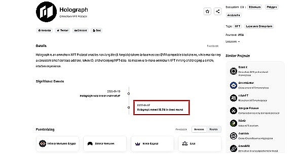 LayerZeroNFT跨鏈TX交互數(shù)使用Holograph基于L0的nft跨鏈平臺(tái)完成一魚多吃