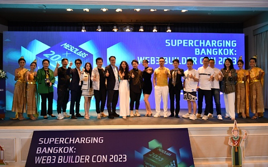 IEC在SUPERCHARGING BANGKOK :WEB3 BUILDER CON 2023国际会议大放异彩