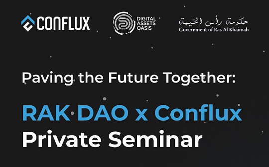 Conflux加入RAK DAO电子绿洲 为哈伊马角打造数字化底层基础设施