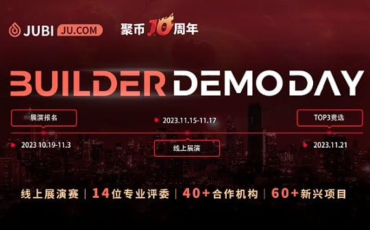 聚币Builder Demo Day项目展演赛圆满落幕 创新力量助力梦想起航