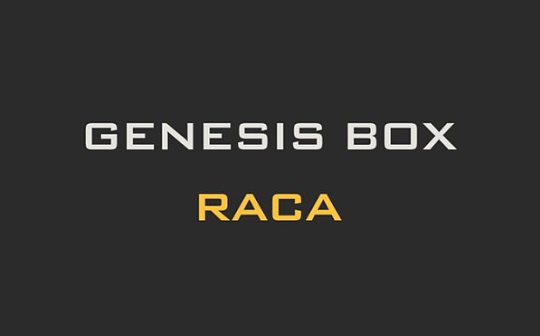 RACA将于3月13日至16日发售Genesis Box