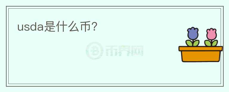 usda是什么币？
