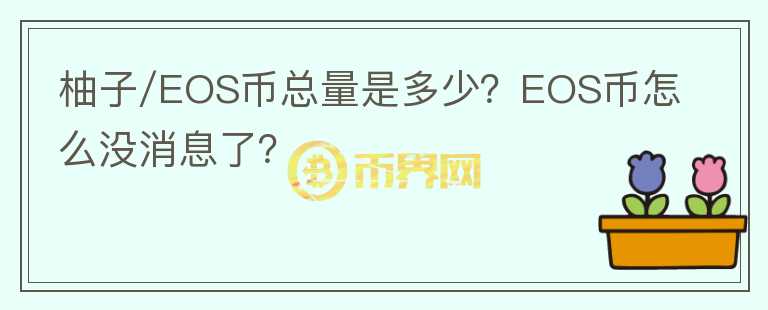 柚子/EOS币总量是多少？EOS币怎么没消息了？