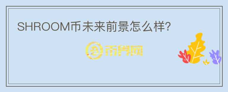 SHROOM币未来前景怎么样？