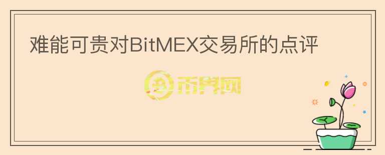 难能可贵对BitMEX交易所的点评