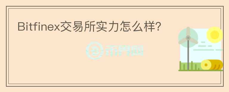 Bitfinex交易所实力怎么样？