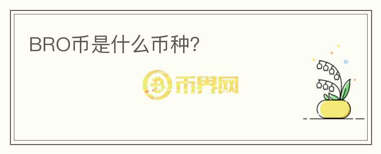 BRO币是什么币种？