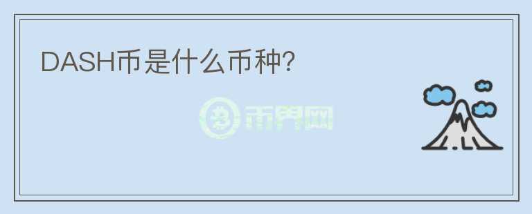 DASH币是什么币种？