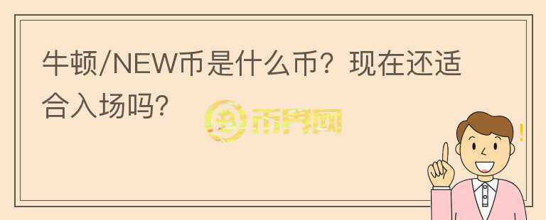 牛顿/NEW币是什么币？现在还适合入场吗？