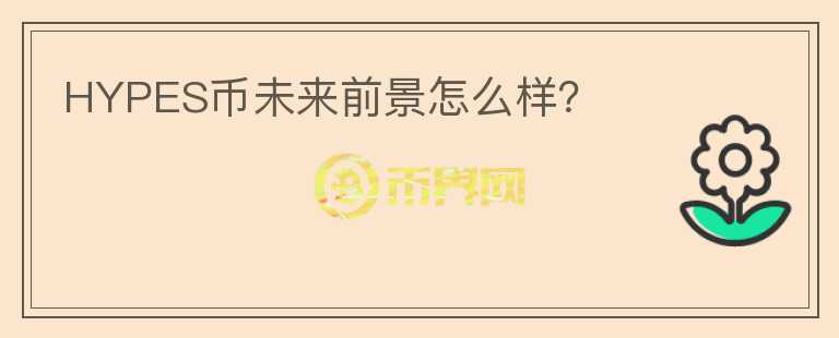 HYPES币未来前景怎么样？