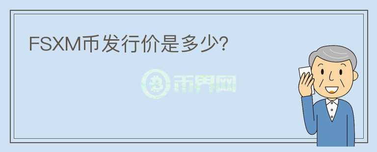 FSXM币发行价是多少？