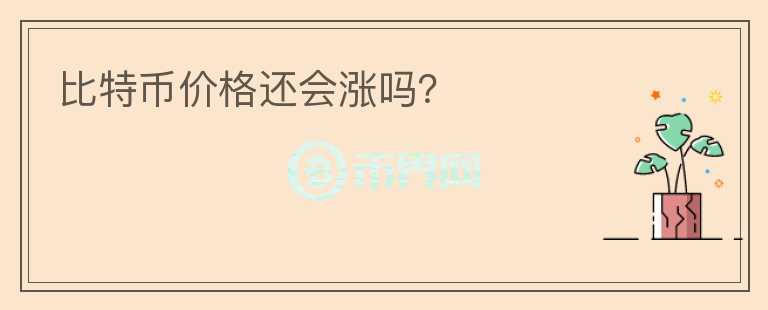 比特币价格还会涨吗？