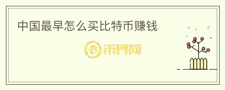 中国最早怎么买比特币赚钱