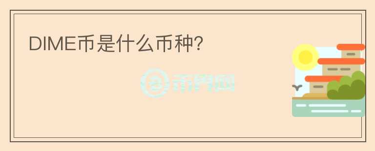 DIME币是什么币种?