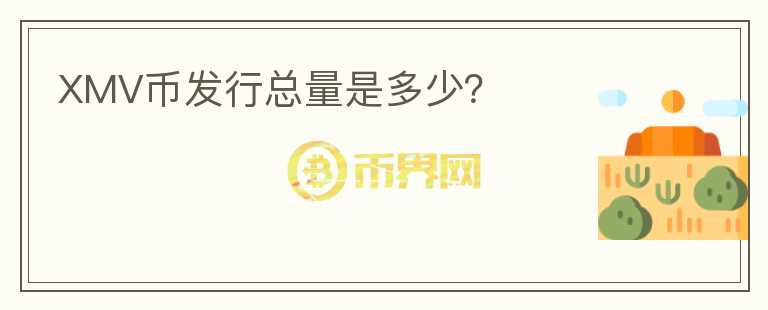 XMV币发行总量是多少？