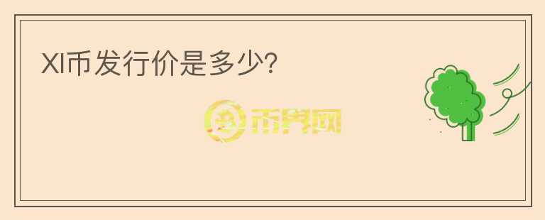 XI币发行价是多少？
