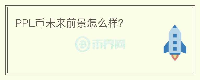 PPL币未来前景怎么样?