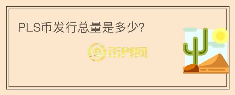 PLS币发行总量是多少?
