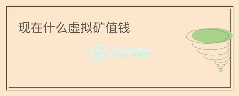 现在什么虚拟矿值钱
