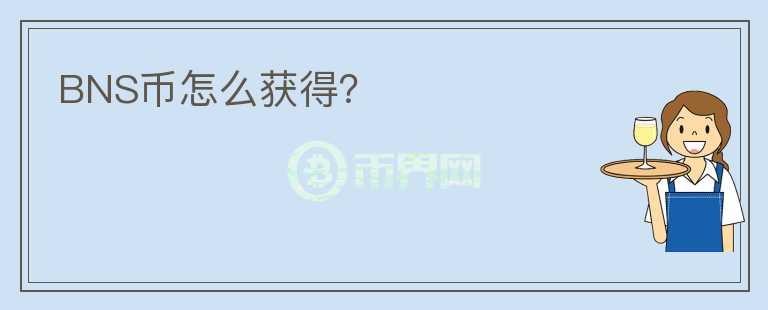 BNS币怎么获得？
