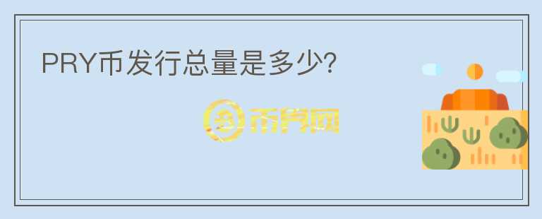 PRY币发行总量是多少?
