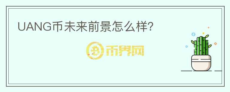 UANG币未来前景怎么样?