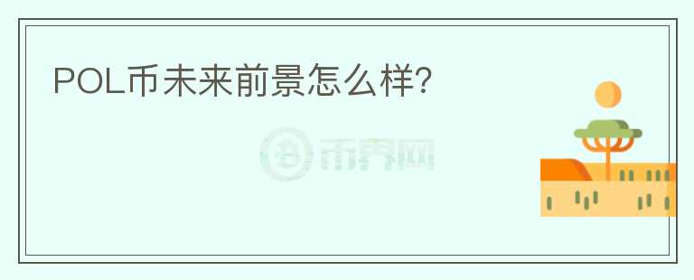 POL币未来前景怎么样？