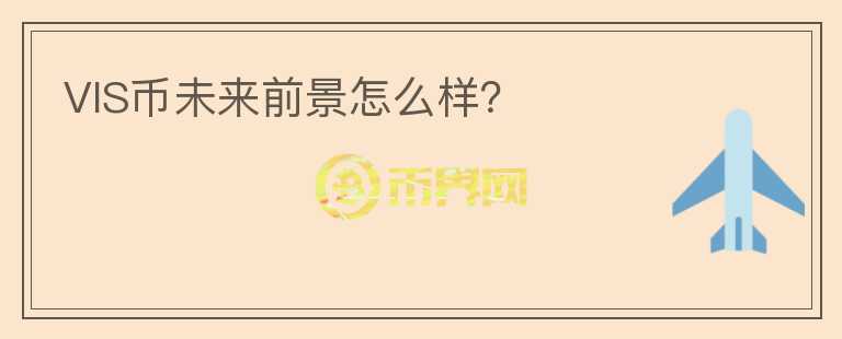 VIS币未来前景怎么样？