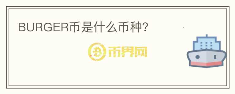 BURGER币是什么币种?
