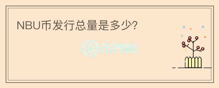 NBU币发行总量是多少？