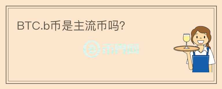 BTC.b币是主流币吗？