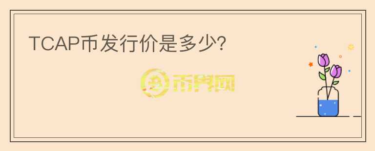 TCAP币发行价是多少?