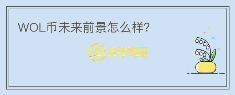 WOL币未来前景怎么样？