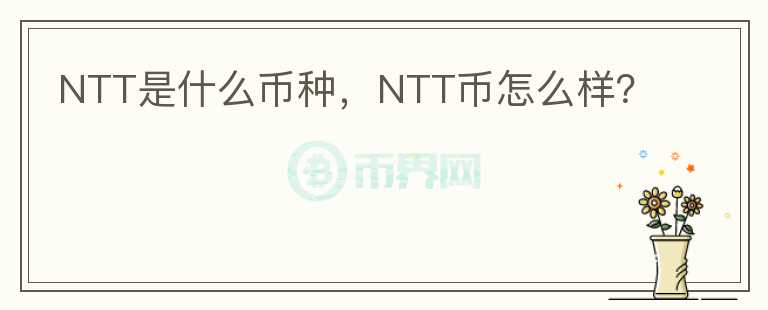 NTT是什么币种，NTT币怎么样？