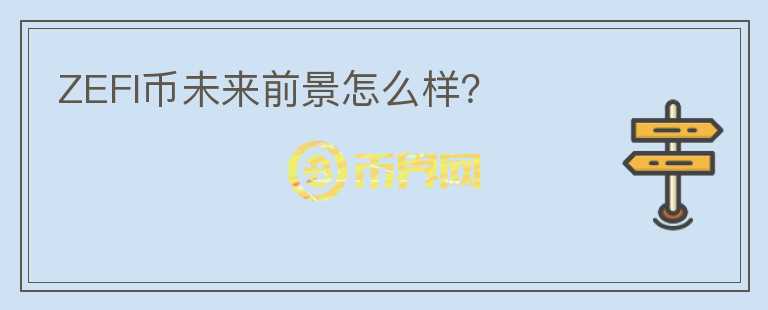 ZEFI币未来前景怎么样？