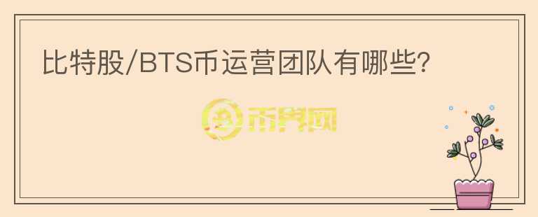 比特股/BTS币运营团队有哪些？