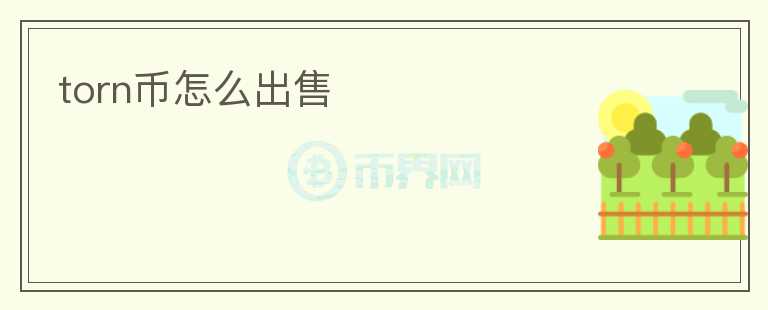 torn币怎么出售