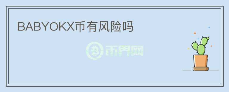 BABYOKX币有风险吗