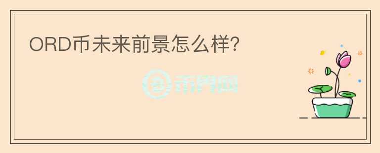 ORD币未来前景怎么样？